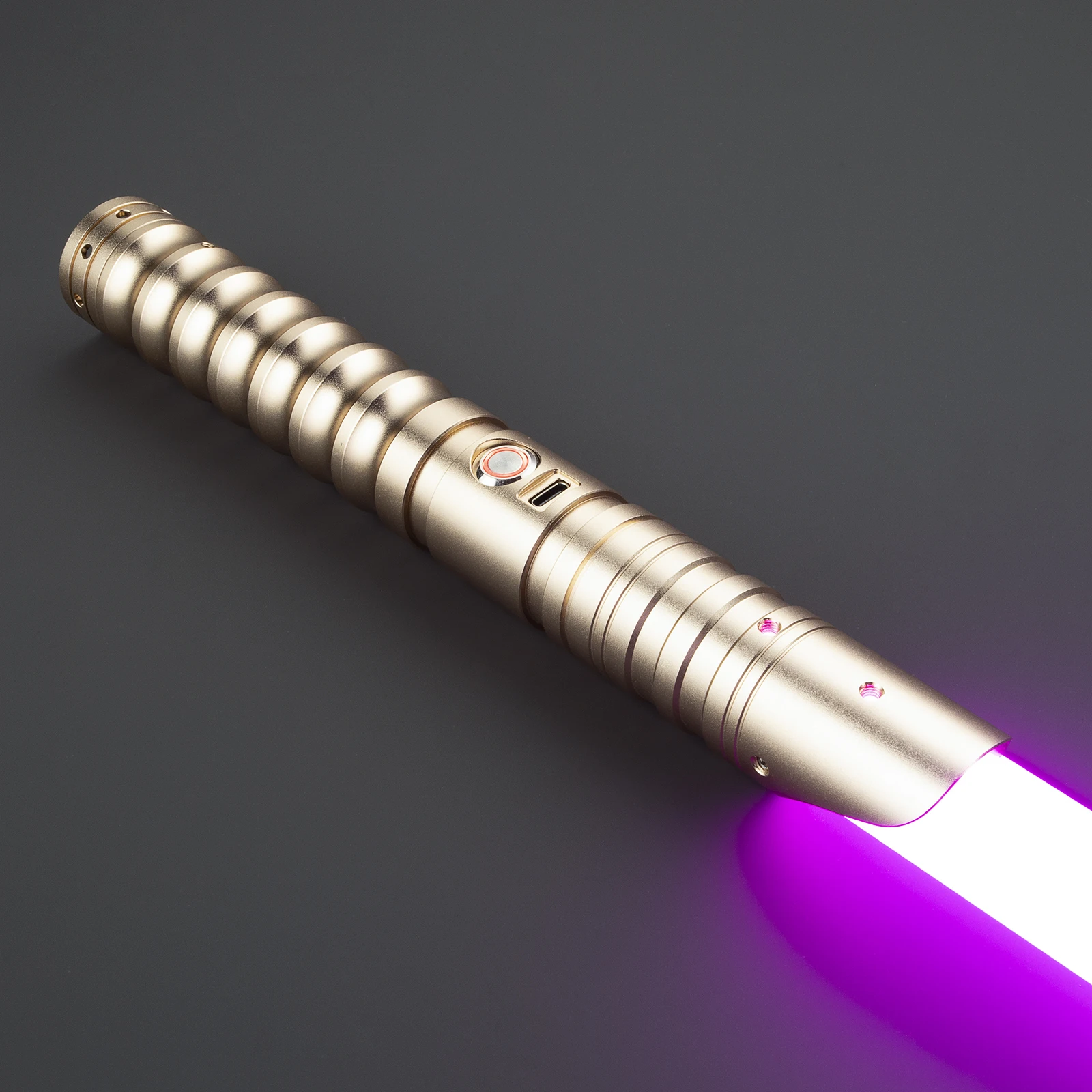 PunkSaber Lightsaber Neopixel Jedi Laser Sword Heavy Dueling Sensitive Smooth Infinite Changing Hitting Sound Light Saber Toy