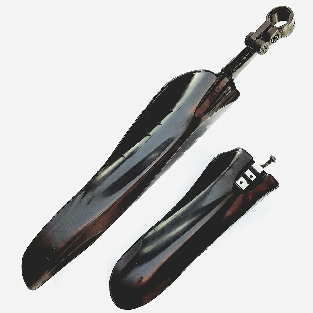 

Front Rear Mountain Bike Mud Guards Set Durable Black Tire Protection Easy Installation For Road Bikes Bicycles