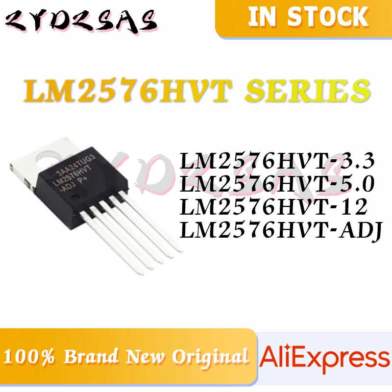 LM2576HVT-3.3 LM2576HVT-5.0 LM2576HVT-12 LM2576HVT-ADJ LM2576HVT DIP TO-220-5