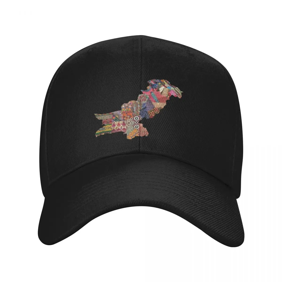 Fabric Culture Unique Style Desi Touch - Pakistan Map within Pakintani Fabric Culture Baseball Cap hard hat Hats For Men Women's