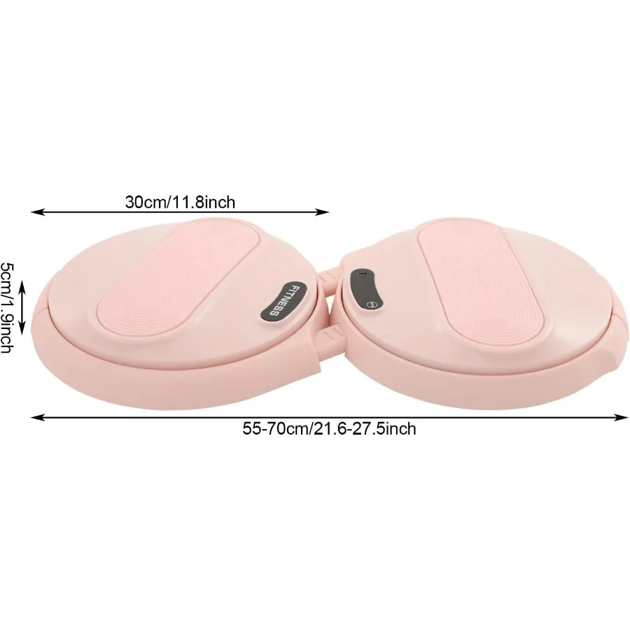 أداة لياقة بدنية قابلة للتعديل على الخصر من Ab Twister مع حبال توتر مرنة وكابل USB للتمرين وشاشة LCD بقوة 220.46 رطل #2