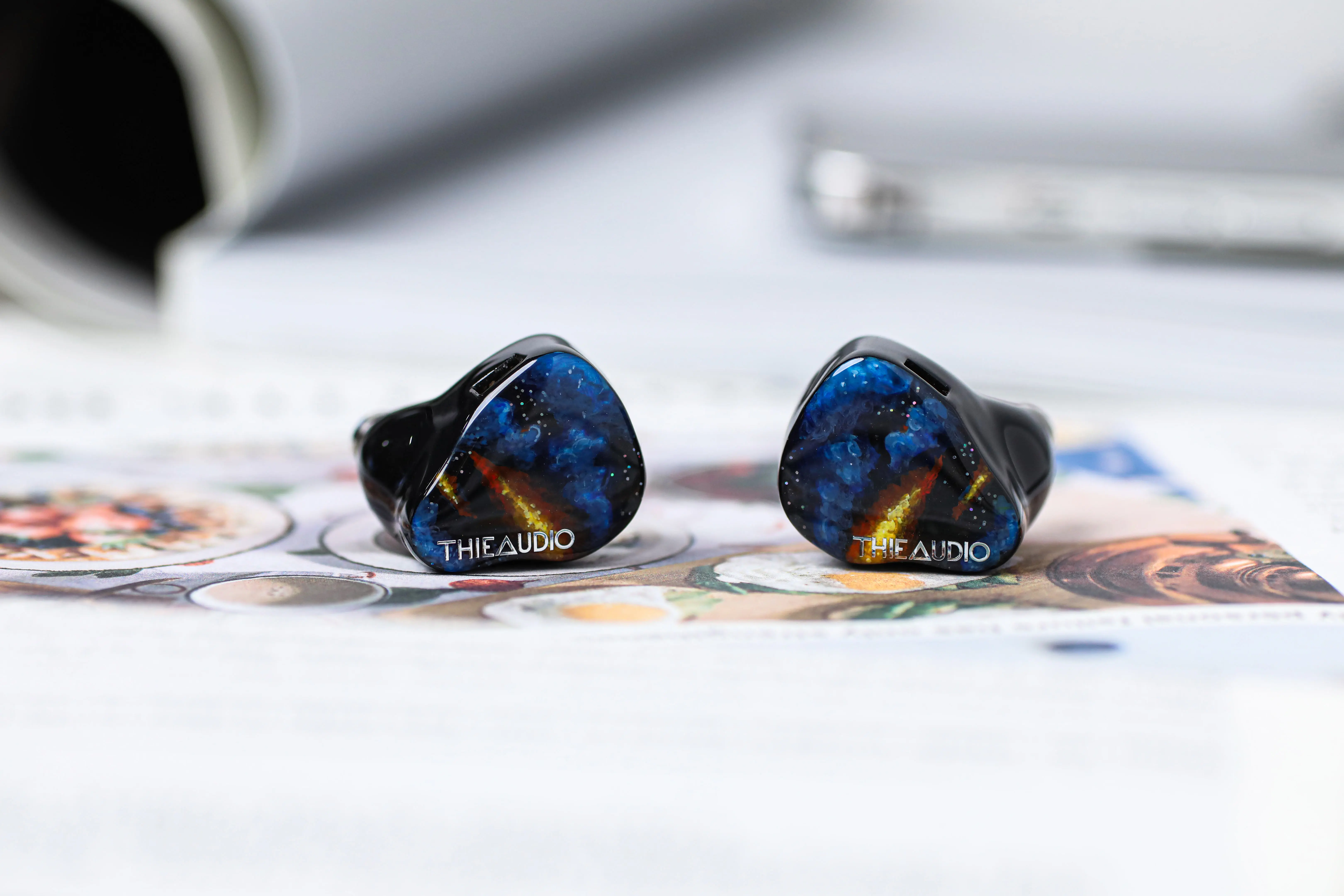 Vorbestellung THIEAUDIO Origin 1DD+4BA+2EST+1BC Quadbrid IEM Hifi-Kopfhörer mit Maßgefertigtem Verbessertem Kabel für Audiophile Musiker – Detail 4