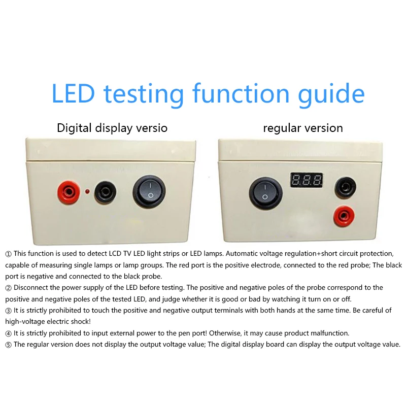 Switching power supply maintenance socket LED lamp maintenance protector voltage, current, power measurement and detection