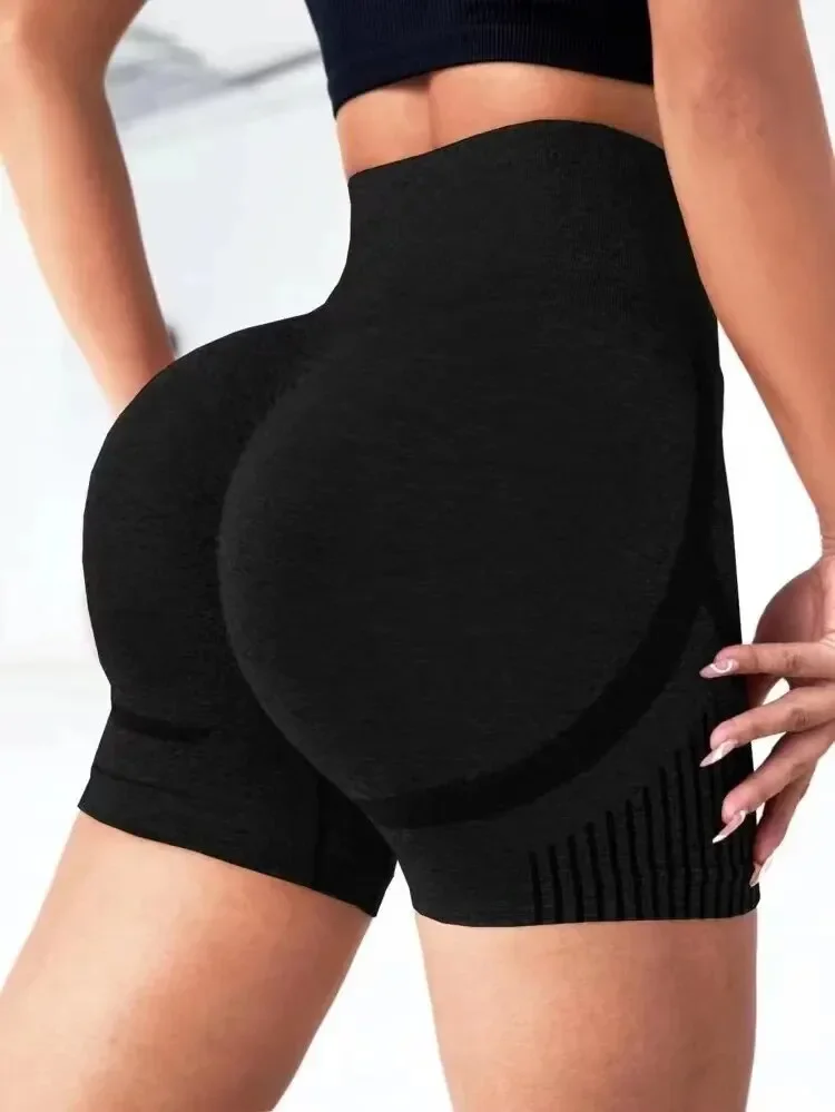 Women Yoga Shorts High Waist Workout Shorts Fitness Yoga Lift Butt Fitness Ladies Yoga Gym Running Short Pants Sportswear view 5