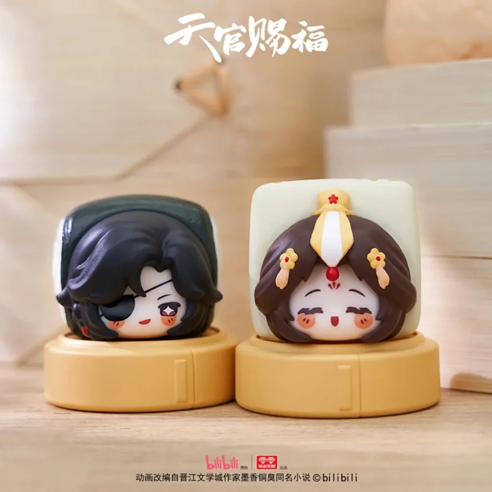 Tgcf Heaven Official'S Blessing Xie Lian Blind Box Desktop Ornament Morning Tea Stacking Music Box Animation Peripheral toy view 2