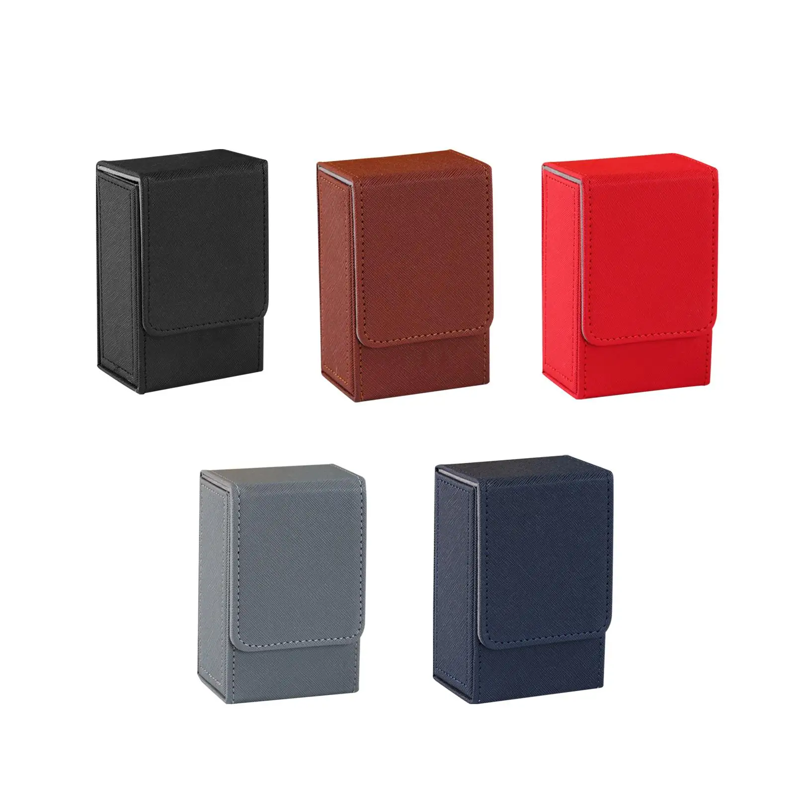 Trading Card Deck Box Card Holder Container Protective Toys for 100+ Cards, Sturdy Cards Case Card Organizer for Sports Cards