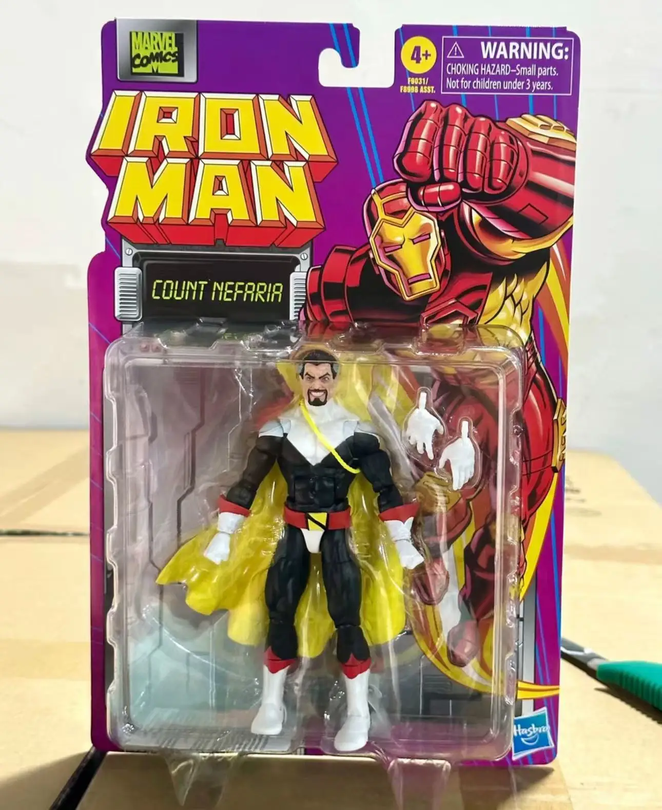 

Фигурка Hasbro Marvel Legends Count Iron Man MK20 She-Hulk Whiplock, 6 дюймов