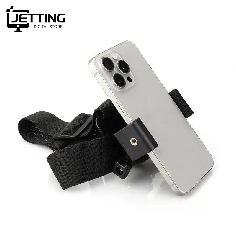 New Head-Mounted Headband Bracket First-person Perspective Adjustable Mobile Phone Holder Live Broadcast Fixed Bracket Gift