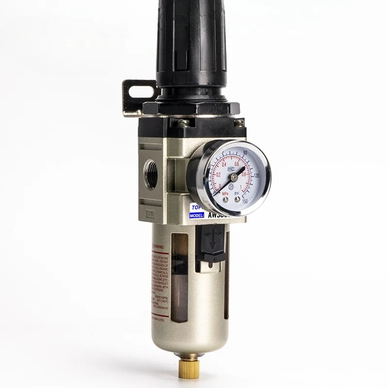 

Pressure regulating filter AW3000-03/-03D small pressure reducing automatic drain, 3-separt oil-water separator