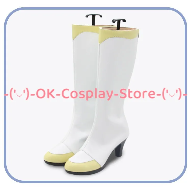 Nanagami Rin Cosplay Shoes Game Blue Archive Cosplay Props PU Leather Shoes Halloween Carnival Boots Custom Made