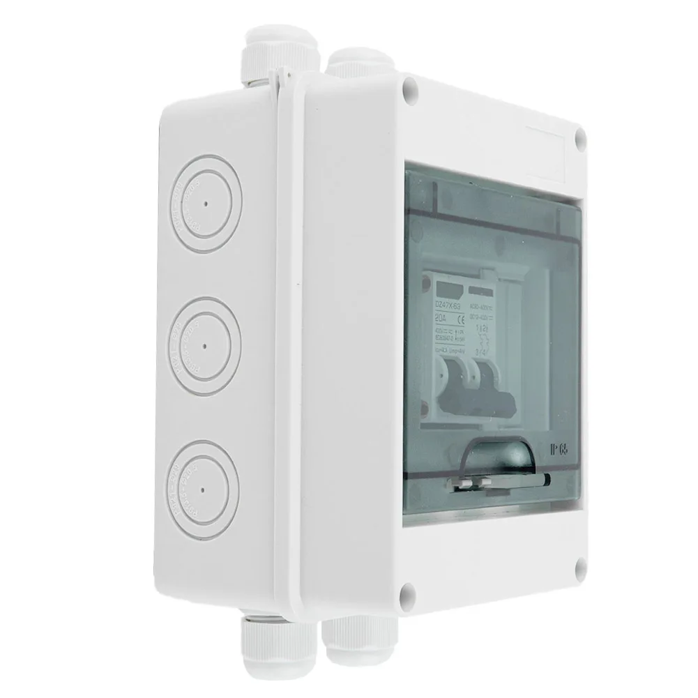 مفتاح عازل مرن مع قاطع دائرة DC12240V لصندوق قطع الاتصال الكهروضوئي في أنظمة الألواح الشمسية المتصلة بالشبكة