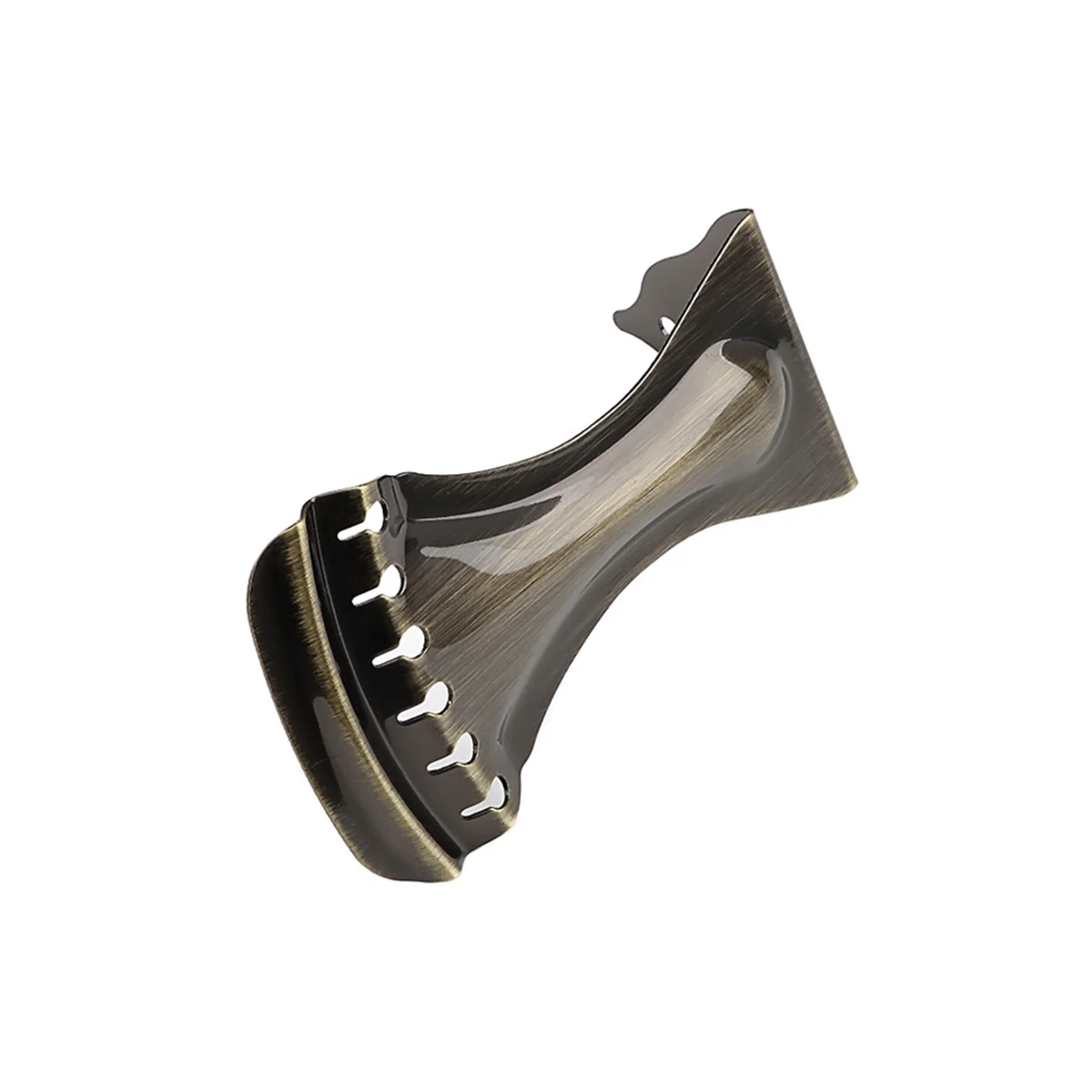 SLQZT สังกะสีอัลลอยด์ Tailpiece สําหรับ Dobro 6 Strings Resonator ซ่อมกีตาร์เปลี่ยนอุปกรณ์กีตาร์ไฟฟ้า