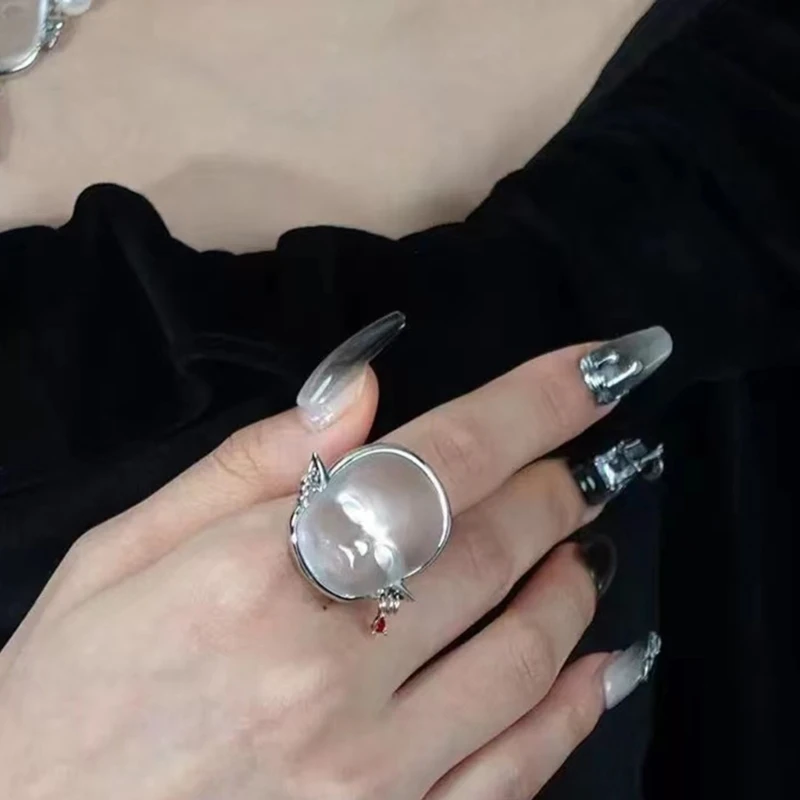 1pcs Adjustable Ring Elf Alloy Ring Party Jewelry For Women Dropshipping