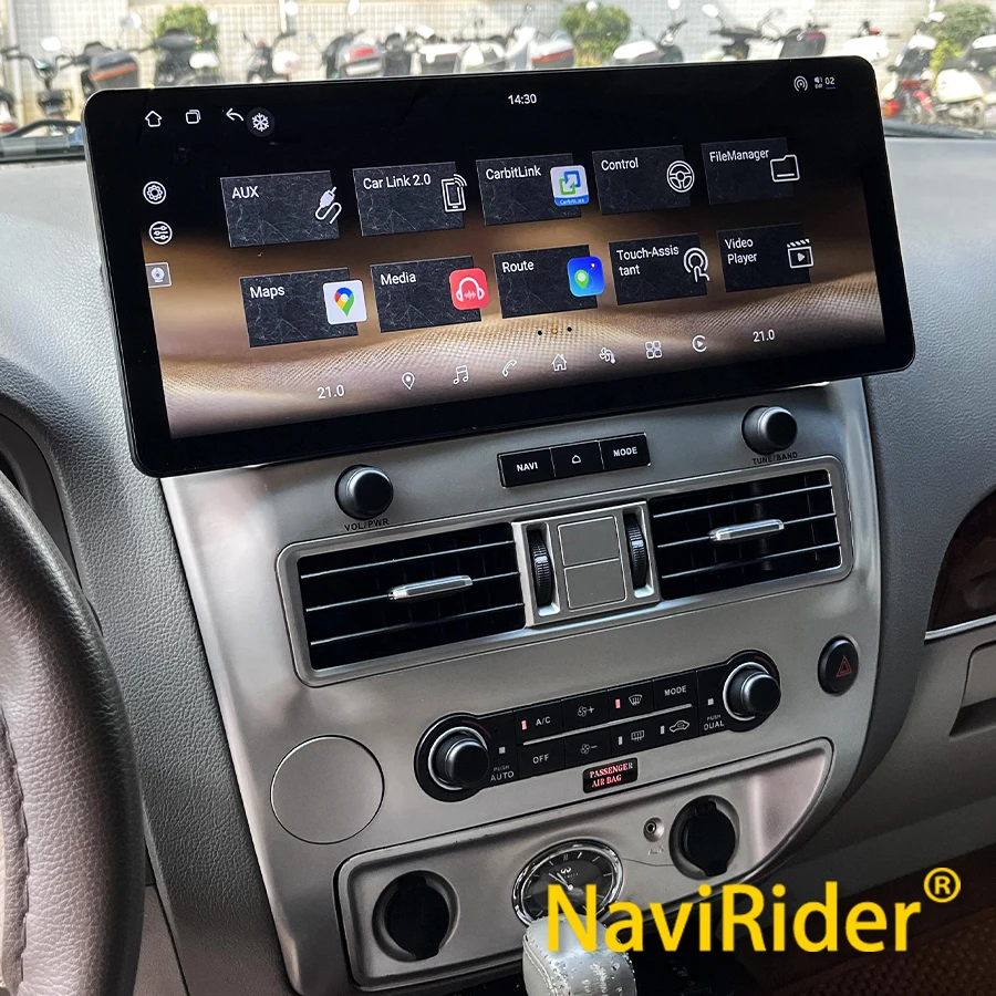 

17-дюймовый автомобильный радиоприемник для Infiniti QX56, Nissan Armada 2008-2015, Android-экран, автомагнитола, мультимедийный видеоплеер, GPS-навигация, HU