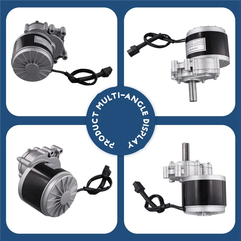 Silnik elektryczny z przekładnią redukcyjną AASS-12V 250W, pasujący do łańcucha 25H.