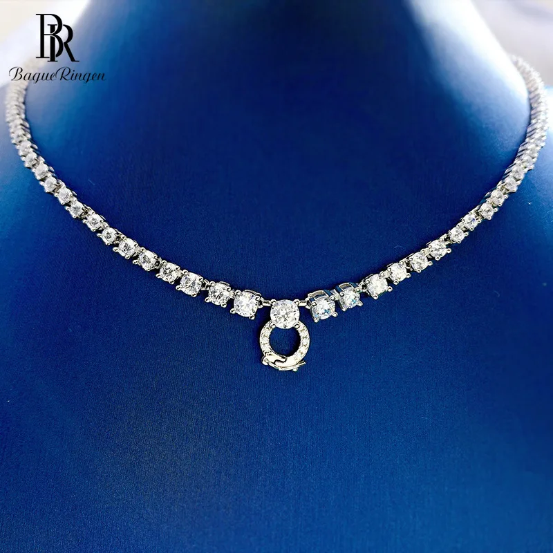 

Колье женское из серебра с драгоценным камнем