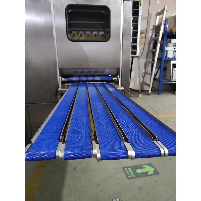 Multi Row Fully Automatic Continuous Dough Divider Rounder Machine with Stainless Steel 304 and 0.5G Precision for Bakery Custom