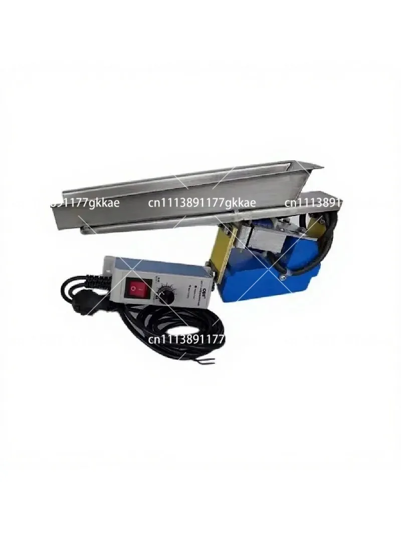 220V Electromagnetic Vibrating Feeder Shaking Feeding Machine Adjustable Speed Conveyor