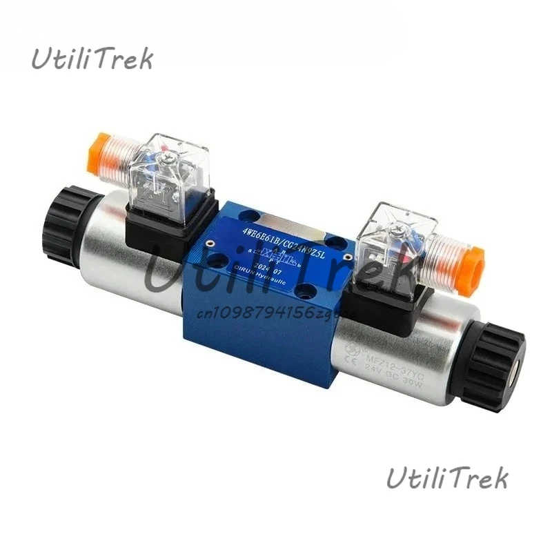 

Гидравлический электромагнитный клапан, двухходовой распределитель с одной головкой, серия 4WE6E (DJGHA), 24 В постоянного тока/переменного тока, 220 В