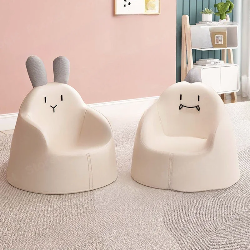 Cartoon lazy Children mini Sofa Backrest Armchair PU waterproof Kids  Lovely baby bedroom Confortable  Kid Furniture