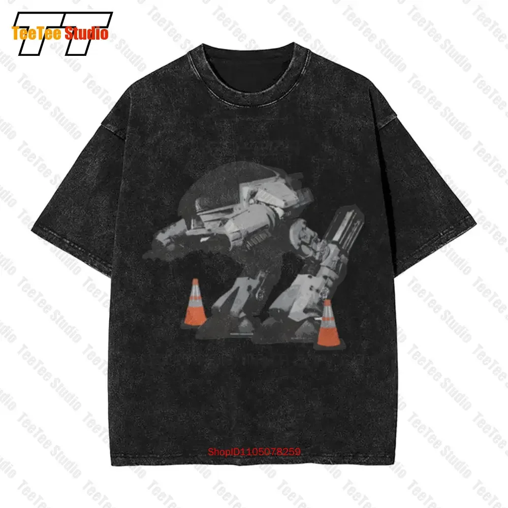 Ed-209 Down For Maintenance Vintage Oversized T-Shirt UVO7