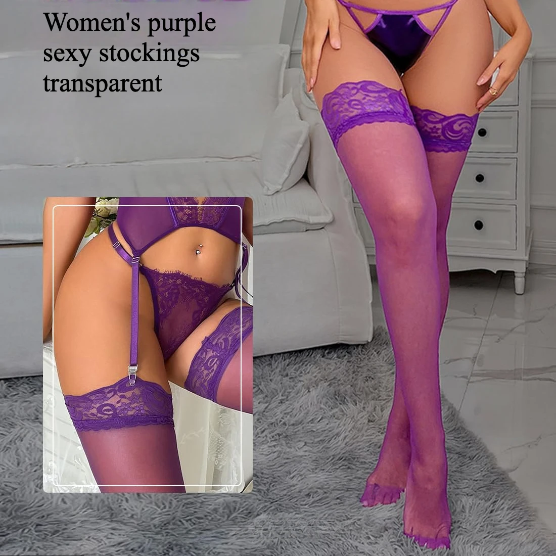 shengrenmei Women's Stockings Erotic Hosiery Hot Underwear Lace Tube Thigh High Socks Porn Sheer Stockings sexy lenceria medias