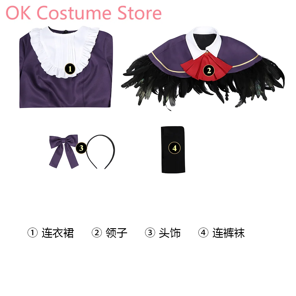 Puella Magi Madoka Magica Akemi Homura Dress Skirt Cosplay Costume Cos Game Anime Party Uniform Hallowen Play Role Clothes