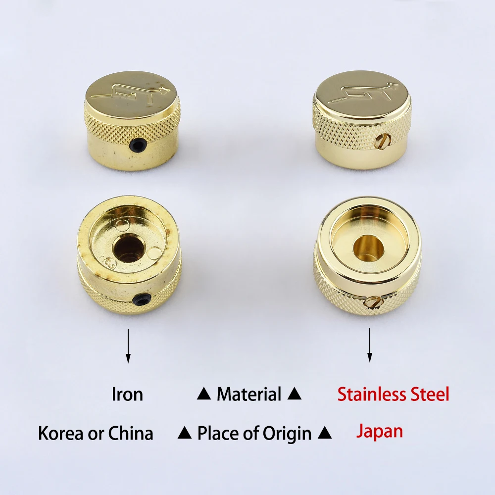 【Made in Japan】Original Stainless Steel Knob With \