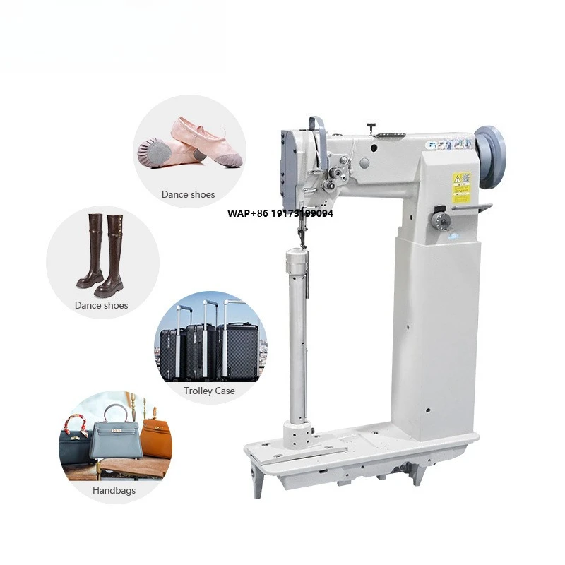 

GC8365 Heavy Duty Slim-high Compound Feed Lockstitch High Post Bed Single Sewing Machine