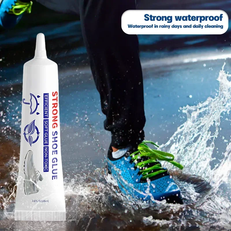2026 new Strong Shoe Glue - Universal Waterproof Fast Repair Adhesive For Sneakers, Boots & Leather Shoes