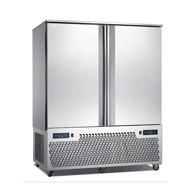 Commercial Instant Rapid Flash Blast Chiller Freezer Cryostatic Freezing Cabinet for Restaurant and Catering Use