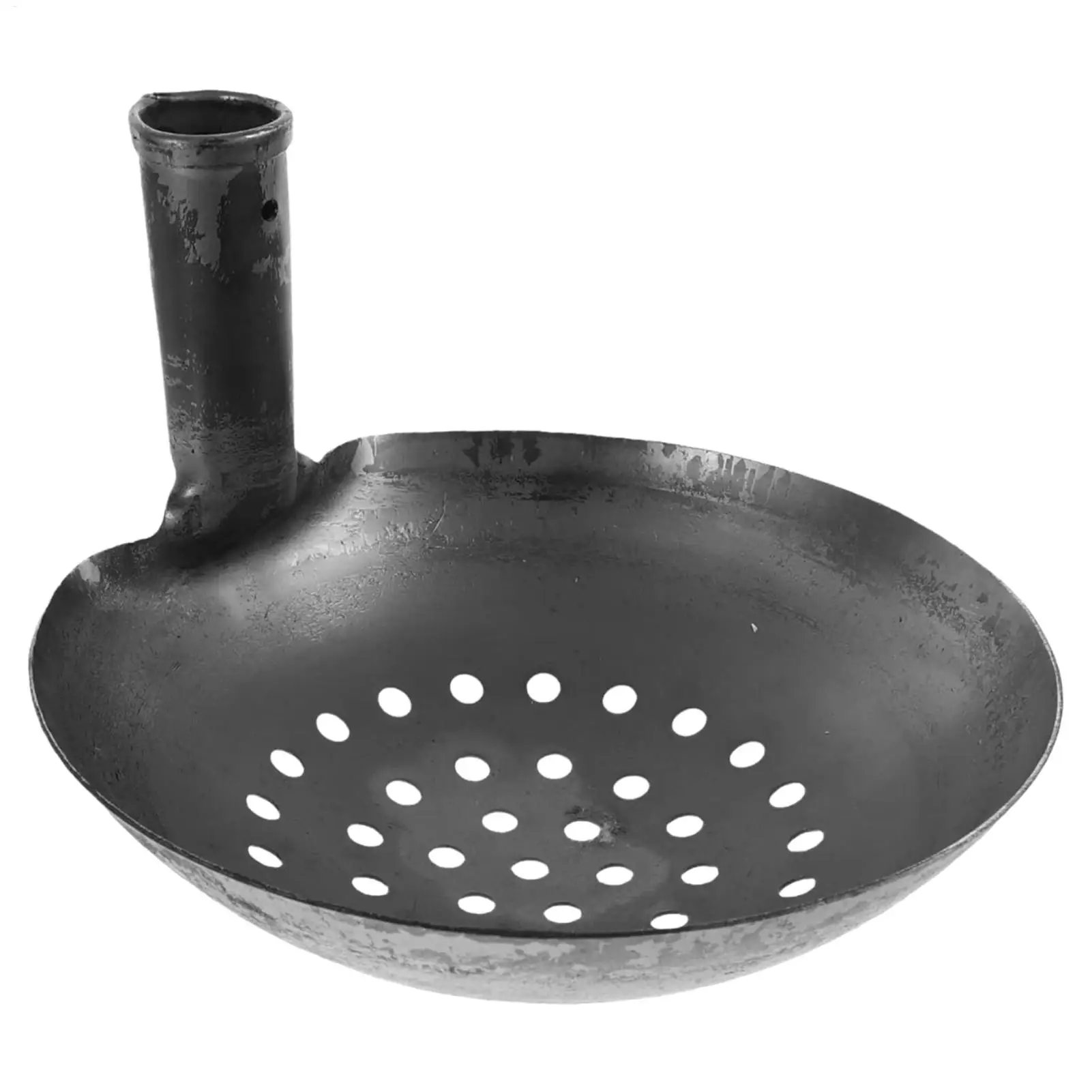 

Садовый совок-дуршлаг с отверстиями для удаления мусора и листьев, железный совок для очистки от навоза, совок-дуршлаг для просеивания садового мусора