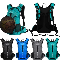 Outdoor Sport Cycling Pack Water Tank Storage Bag Helmet Hold Hydration Backpack Hiking Bike Riding DayPack Bladder Knapsack