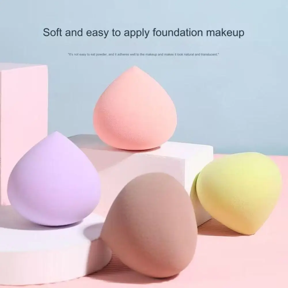 Large Peach Makeup Blender Lightwear Dry and Wet Ass Shaped Makeup Sponge Travel Must-have Colorful Cosmetic Puff