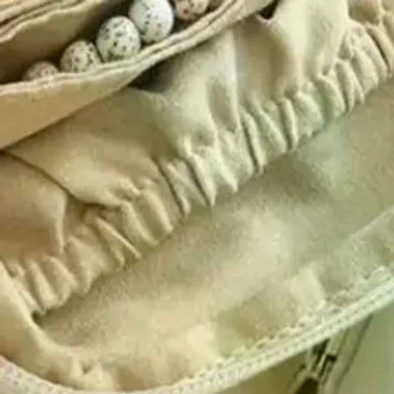 Portable PU Leather Jewelry Storage Pouch Soft Lining Multi Compartments Dustproof Organizer for Travel Home Vanity Use