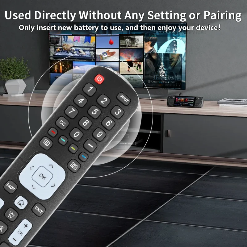 EN2AD27S For Sharp Remote Control, For Sharp 4K Aquos Smart TV LC-70N7100U LC70N7100U LC-60N6200U LC-65N7000U LC-65N5200U LC-43N