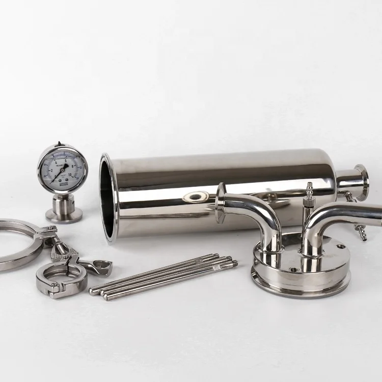Premium Stainless Steel 316L/304 Cartridge Filter Housing for Industrial Liquid Filtration and Wine/juice Clarification