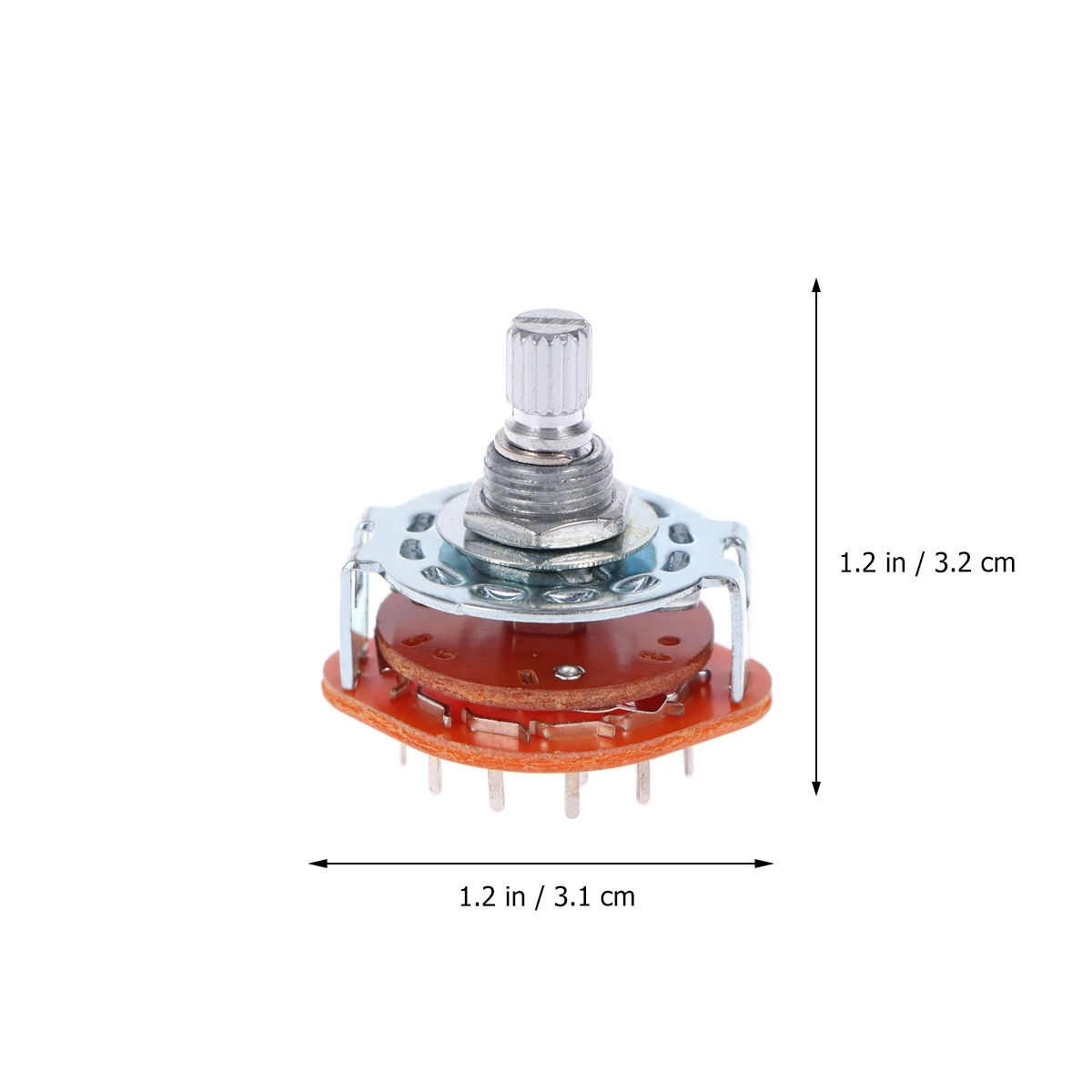 

Potentiometer Switch Rotary 3p4t Four Paragraphs Guitar Amplifier Select Selector