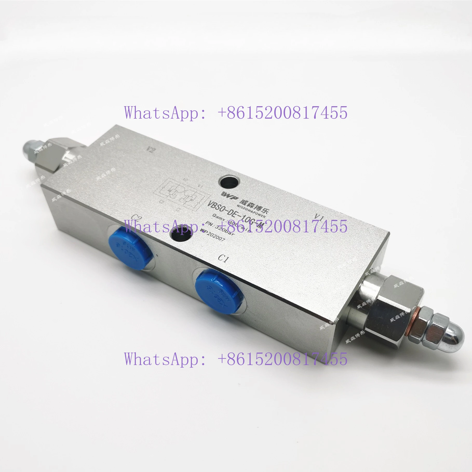 Two-way balance valve VBSO-DE-10G-G hydraulic valve spool oil cylinder