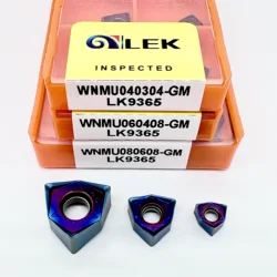 WNMU040304 WNMU060408 WNMU080608-GM LK9365 Double-sided hexagonal plane milling inserts CNC Cutting tools Steel processing