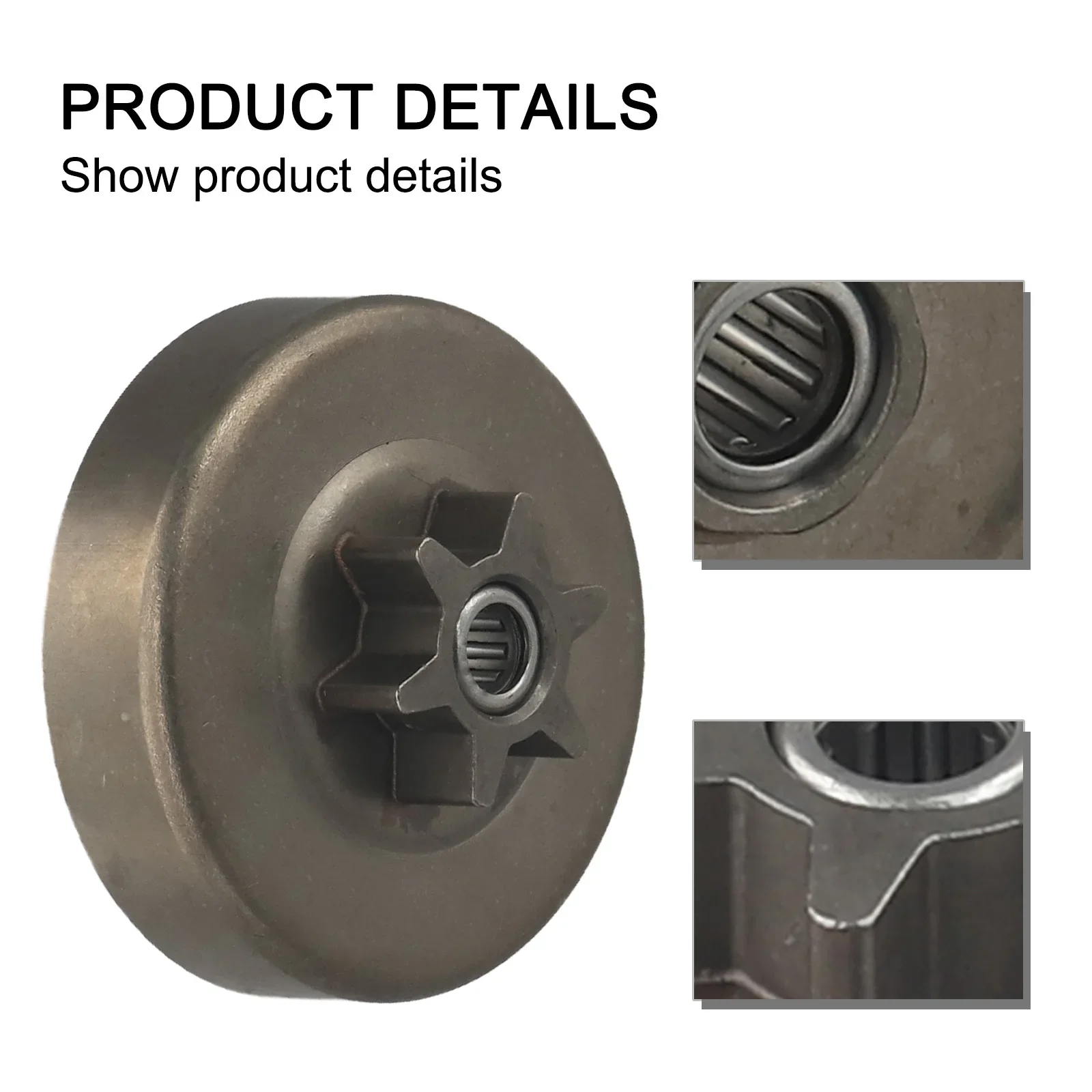

Sprocket Clutch Drum for McCulloch and Chainsaws Model Numbers 501628301 530057905; Easy Installation without Tools