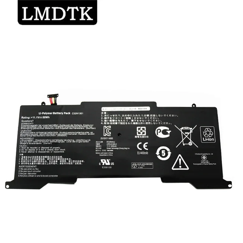 Imagem -01 - Lmdtk Novo C32n1301 Bateria do Portátil para Asus Zenbook Ux31l Ux31la Sereis Ux31la-c4048h Ux31la-r5031h 11.1v 50wh