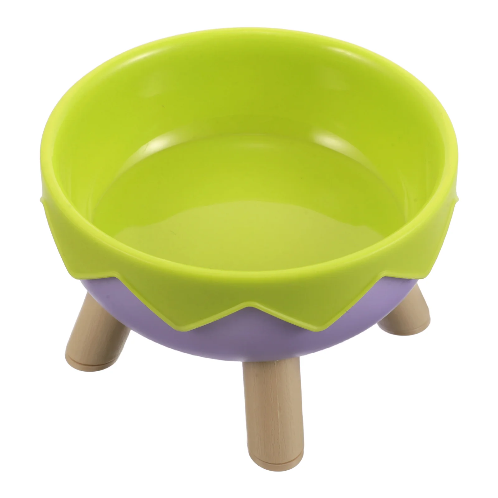 

Elevated Pet Bowl Ergonomic Raised Cat Dog Feeding Bowl Anti-Slip Base Tilted Food Water Dish for Small Dogs Puppies Cats