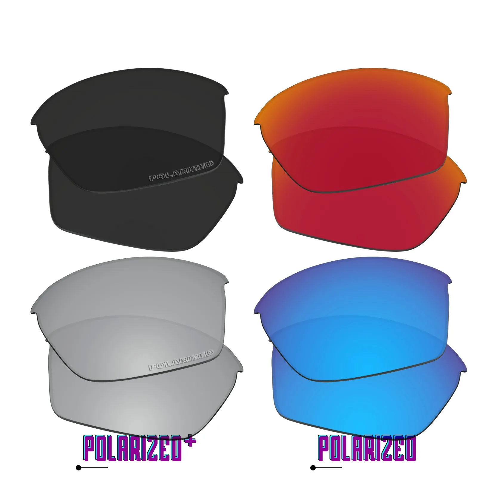

SunglassDoctor Polarized Replacement Lenses for Oakley Bottlecap XL 62mm Sunglasses - Multiple Options