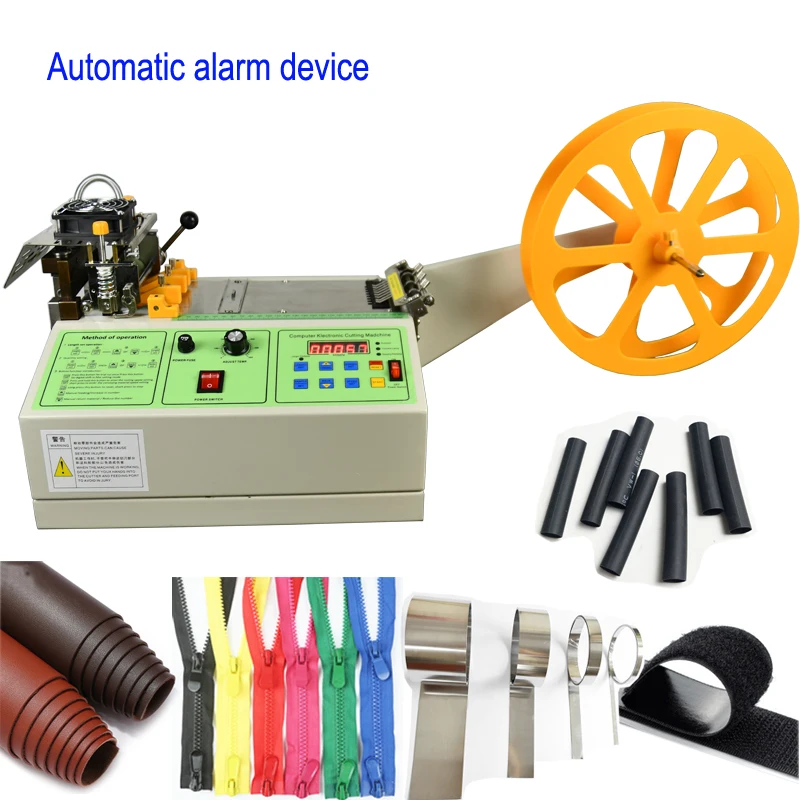 Cable Manufacturer Automatic Cable Cutting Machine Heat Shrink Tube Cutting Machine Pipe PVC Rubber Plastic Sleeve Cut Machine