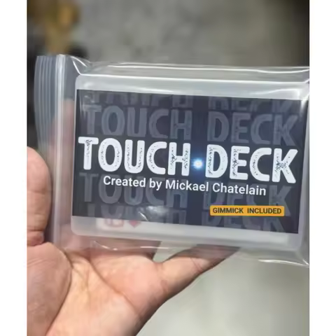 Touch Deck By Mickael Chatelain Card Magic Trick Close Up Magic Magia Magie Magicians Prop Accessory Illusion Gimmick Games