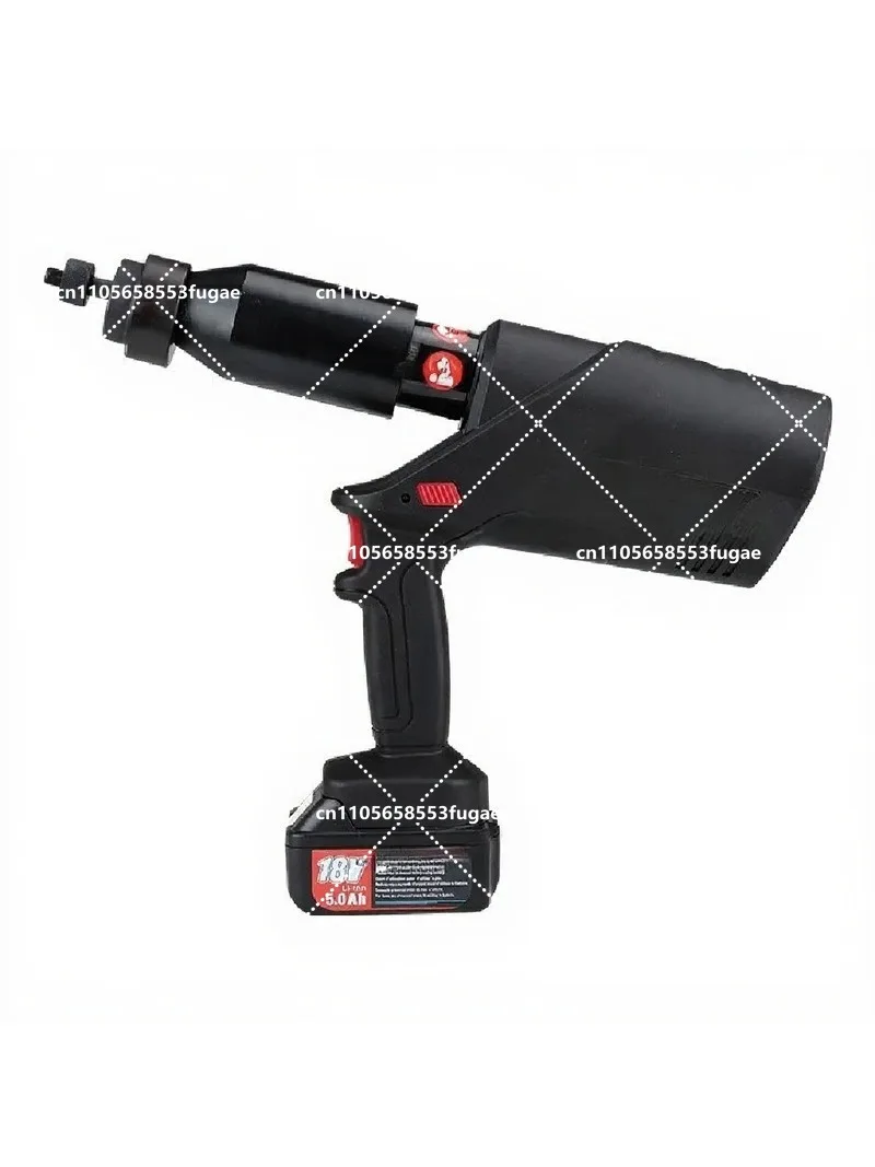 Rechargeable Hydraulic Riveting Machine Automatic Air Duct Flange Angle Iron Sheet Punching Single Head Crimp Rivet Tool