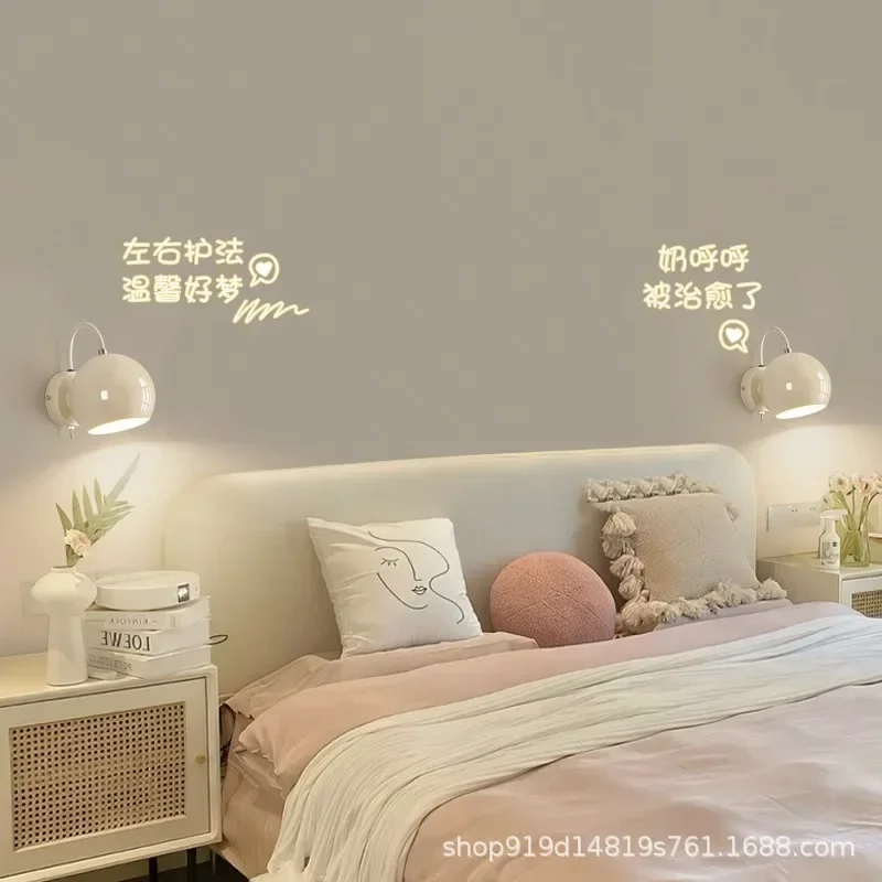 

Настенный светильник в скандинавском стиле, поворотный, из железа, минималистичный, светодиодный, для спальни, гостиной, кабинета