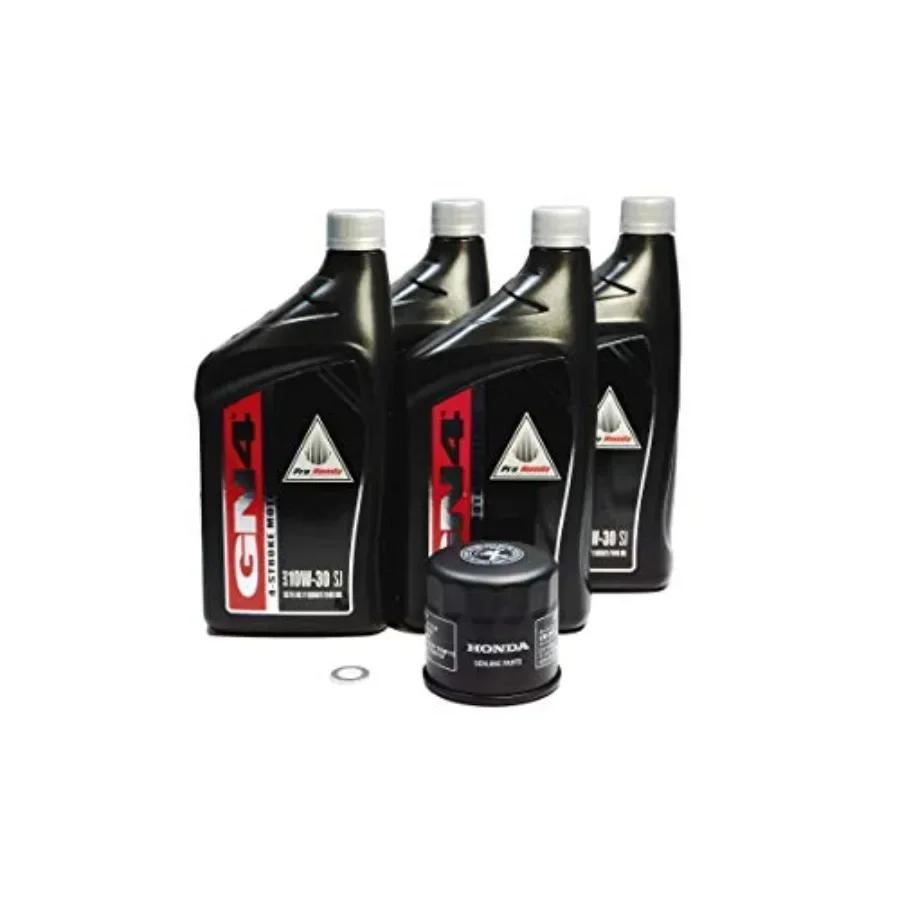 

2006-2023 CBR 600 CBR600 CBR 600 F F4i RR OEM Oil Change Kit H24 for motorcycle maintenance, aluminum alloy, black, includes al