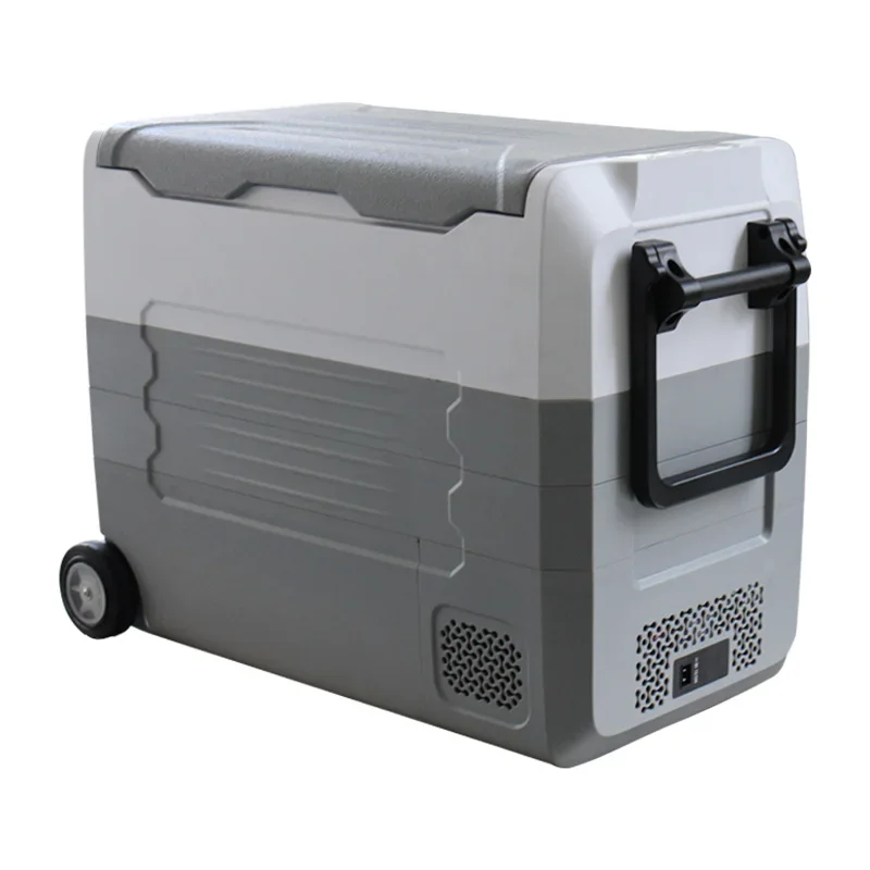 

EA55 55L car fridges with 12v dc compressor cooling system big capacity electric small cooler for used cars